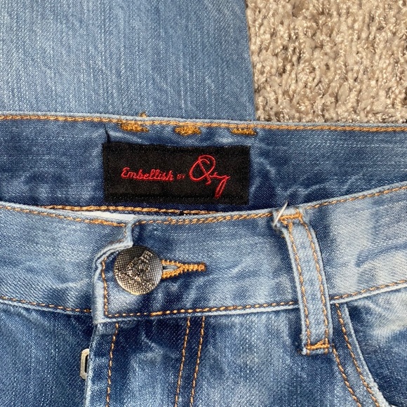 Multi-Colored Blue Jeans - Picture 3 of 3